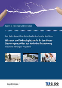 Wissens- und Technologietransfer in den Neuen Steuerungsmodellen zur Hochschulfinanzierung