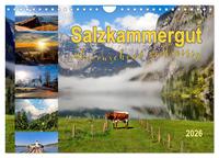 Salzkammergut, überraschend vielseitig (Wandkalender 2026 DIN A4 quer), CALVENDO Monatskalender
