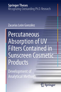 Vorderes Coverbild Percutaneous Absorption of UV Filters Contained in Sunscreen Cosmetic Products