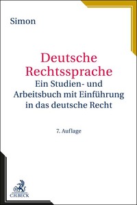 Rechtssprache des Auslands / Deutsche Rechtssprache