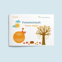Arbeitsheft für Freiarbeit Herbst (Vorschule)