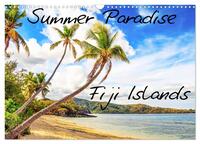 Summer Paradise Fiji (Wandkalender 2026 DIN A3 quer), CALVENDO Monatskalender