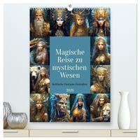 Magische Reise zu mystischen Wesen. Keltische Fantasie-Gestalten (hochwertiger Premium Wandkalender 2026 DIN A2 hoch), Kunstdruck in Hochglanz