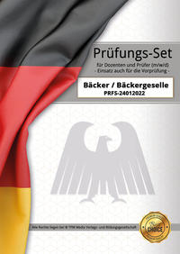 Bäcker (m/w/d) Prüfungs-Set mit versiegeltem Lösungsbogen