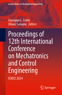 Proceedings of 12th International Conference on Mechatronics and Control Engineering