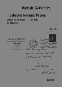 Vorderes Coverbild Geliebter Fernando Pessoa Zweiter Teil der Briefe 1915-1916