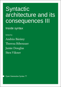 Syntactic architecture and its consequences