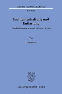 Emittentenhaftung und Entlastung.