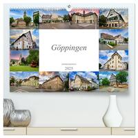 Göppingen Impressionen (hochwertiger Premium Wandkalender 2025 DIN A2 quer), Kunstdruck in Hochglanz