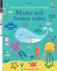 Mein Wisch-und-weg-Vorschulspaß: Muster und Formen malen