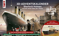 Vorderes Coverbild 24 DAYS ESCAPE 3D-Adventskalender – Sherlock Holmes und die letzte Fahrt der Titanic