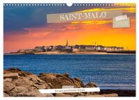 Saint-Malo - Ein gut geschützter Schatz (Wandkalender 2026 DIN A3 quer), CALVENDO Monatskalender