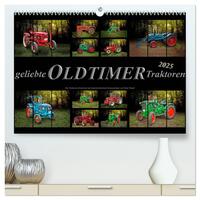Geliebte Oldtimer Traktoren (hochwertiger Premium Wandkalender 2025 DIN A2 quer), Kunstdruck in Hochglanz
