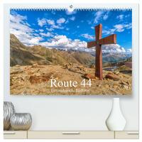 Route 44. Timmelsjoch, Südtirol (hochwertiger Premium Wandkalender 2026 DIN A2 quer), Kunstdruck in Hochglanz