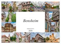 Bensheim Impressionen (Tischkalender 2026 DIN A5 quer), CALVENDO Monatskalender