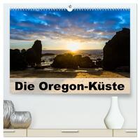 Die Oregon-Küste (hochwertiger Premium Wandkalender 2026 DIN A2 quer), Kunstdruck in Hochglanz