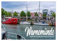 Warnemünde - Sommer, Sonne und Sand im Schuh (Wandkalender 2025 DIN A2 quer), CALVENDO Monatskalender