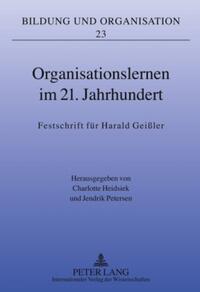 Vorderes Coverbild Organisationslernen im 21. Jahrhundert