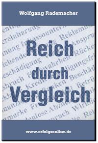 Vorderes Coverbild Reich durch Vergleich