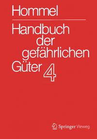 Vorderes Coverbild Handbuch der gefährlichen Güter. Band 4: Merkblätter 1206-1612