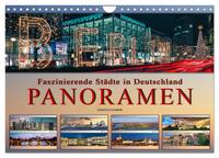 Faszinierende Städte in Deutschland - Panoramen (Wandkalender 2025 DIN A4 quer), CALVENDO Monatskalender