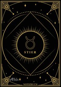 Edles Notizbuch Sternzeichen Stier | Designed by Alfred Herler