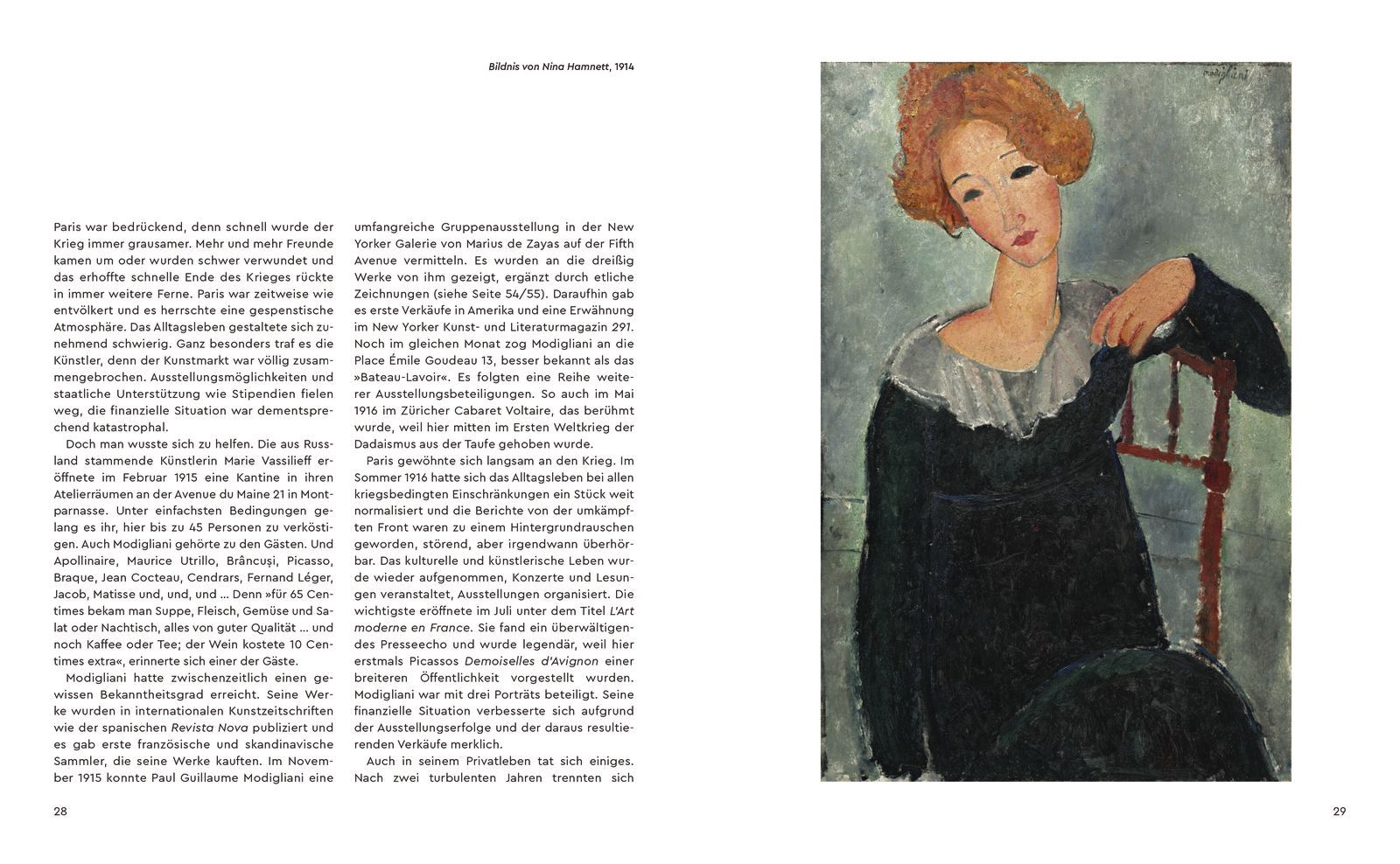 Beispielinhalt (Bild) Modigliani