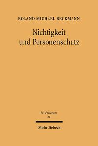Nichtigkeit und Personenschutz