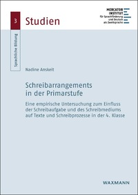 Vorderes Coverbild Schreibarrangements in der Primarstufe
