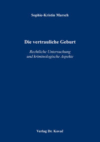 Die vertrauliche Geburt