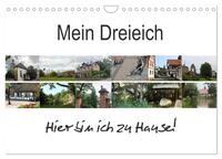 Mein Dreieich (Wandkalender 2025 DIN A4 quer), CALVENDO Monatskalender