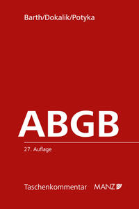 Das Allgemeine bürgerliche Gesetzbuch ABGB