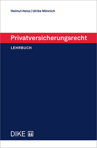 Vorderes Coverbild Privatversicherungsrecht