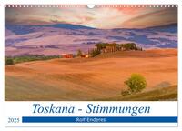 Toskana - Stimmungen (Wandkalender 2025 DIN A3 quer), CALVENDO Monatskalender