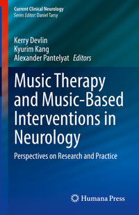 Vorderes Coverbild Music Therapy and Music-Based Interventions in Neurology