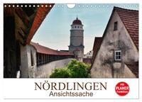 Vorderes Coverbild Nördlingen - Ansichtssache (Wandkalender 2025 DIN A4 quer), CALVENDO Monatskalender