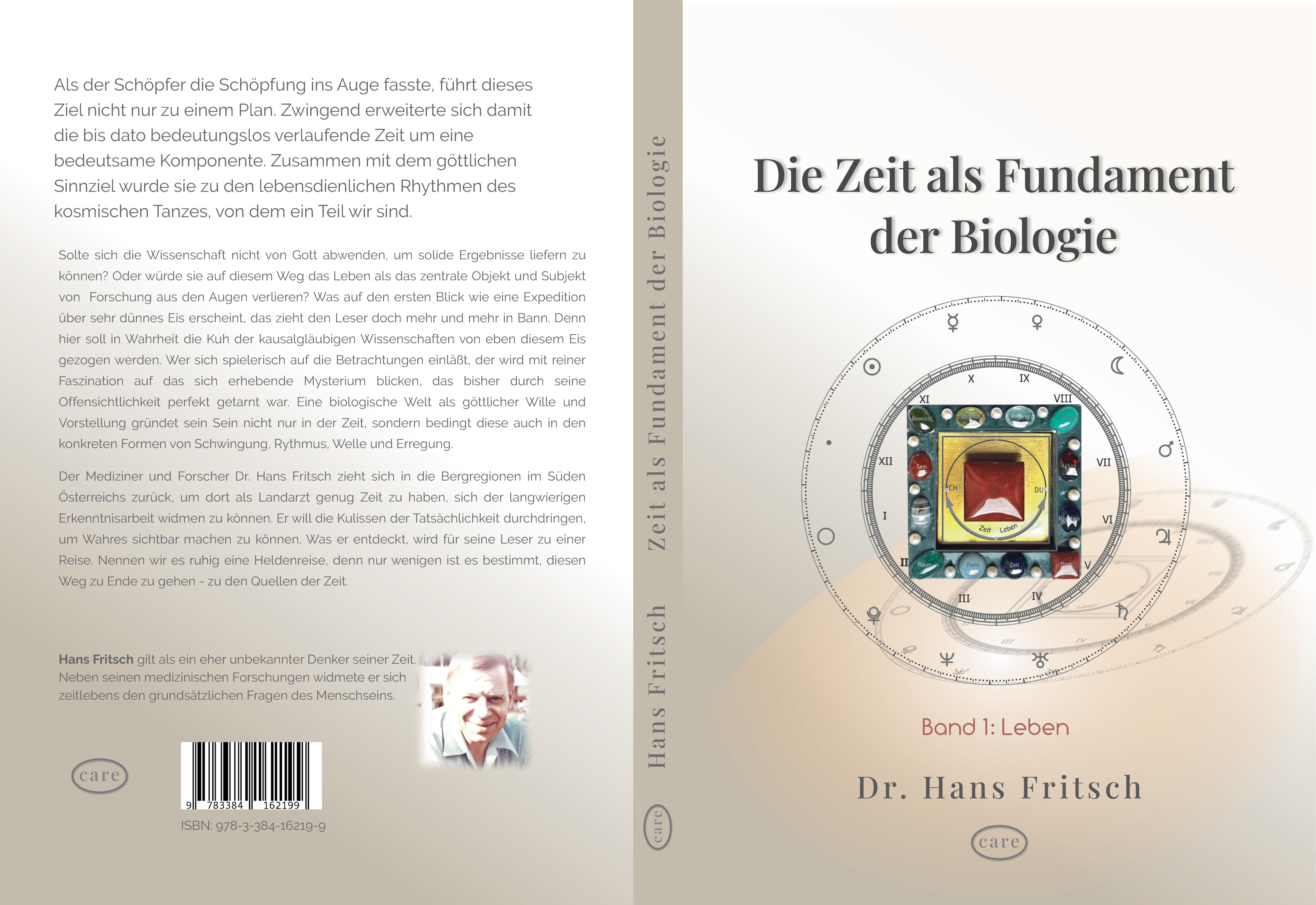 Gesamtes Coverbild Die Zeit als Fundament der Biologie