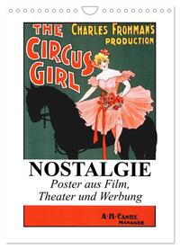NOSTALGIE Poster aus Film, Theater und Werbung (Wandkalender 2025 DIN A4 hoch), CALVENDO Monatskalender