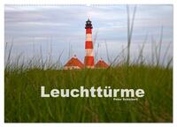 Leuchttürme (Wandkalender 2025 DIN A2 quer), CALVENDO Monatskalender