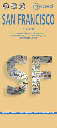 Vorderes Coverbild San Francisco, Borch Map