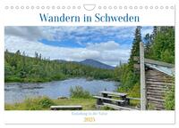 Wandern in Schweden - Einladung in die Natur (Wandkalender 2025 DIN A4 quer), CALVENDO Monatskalender