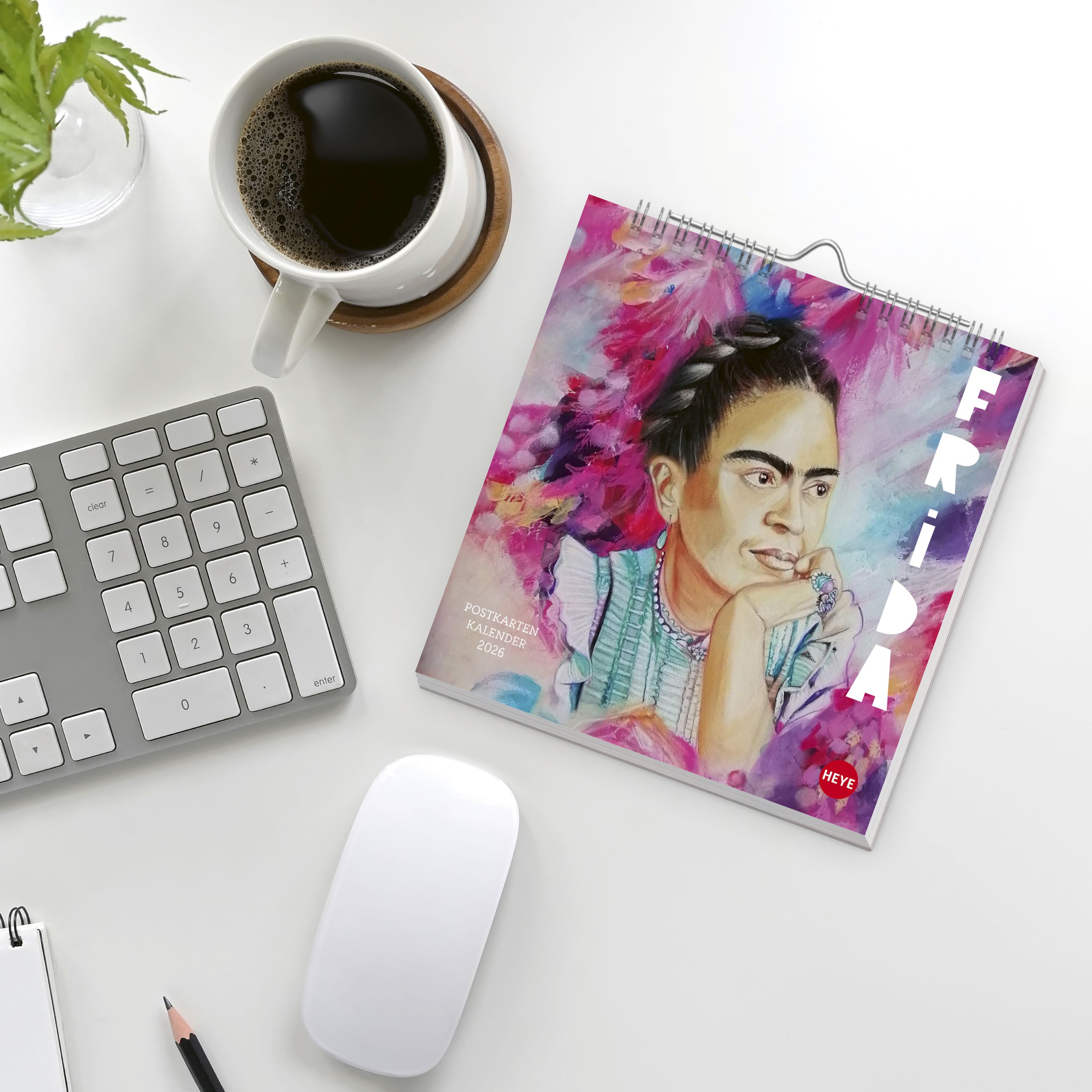 Frida Postkartenkalender 2026