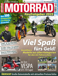 Motorrad Kaufratgeber - 01/2025