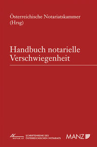 Vorderes Coverbild Handbuch notarielle Verschwiegenheit