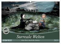 Surreale Welten (Wandkalender 2025 DIN A2 quer), CALVENDO Monatskalender