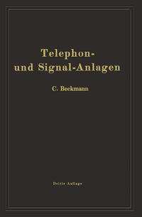 Vorderes Coverbild Telephon- und Signal-Anlagen