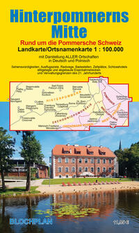 Vorderes Coverbild Landkarte Hinterpommerns Mitte