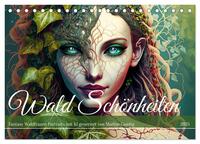 Wald Schönheiten (Tischkalender 2025 DIN A5 quer), CALVENDO Monatskalender