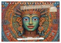 Faszination Maya: Einblicke in eine versunkene Welt (Tischkalender 2026 DIN A5 quer), CALVENDO Monatskalender