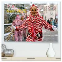 Narri 2025 Bilder der Schwäbisch-Alemannischen Fasnet (hochwertiger Premium Wandkalender 2025 DIN A2 quer), Kunstdruck in Hochglanz